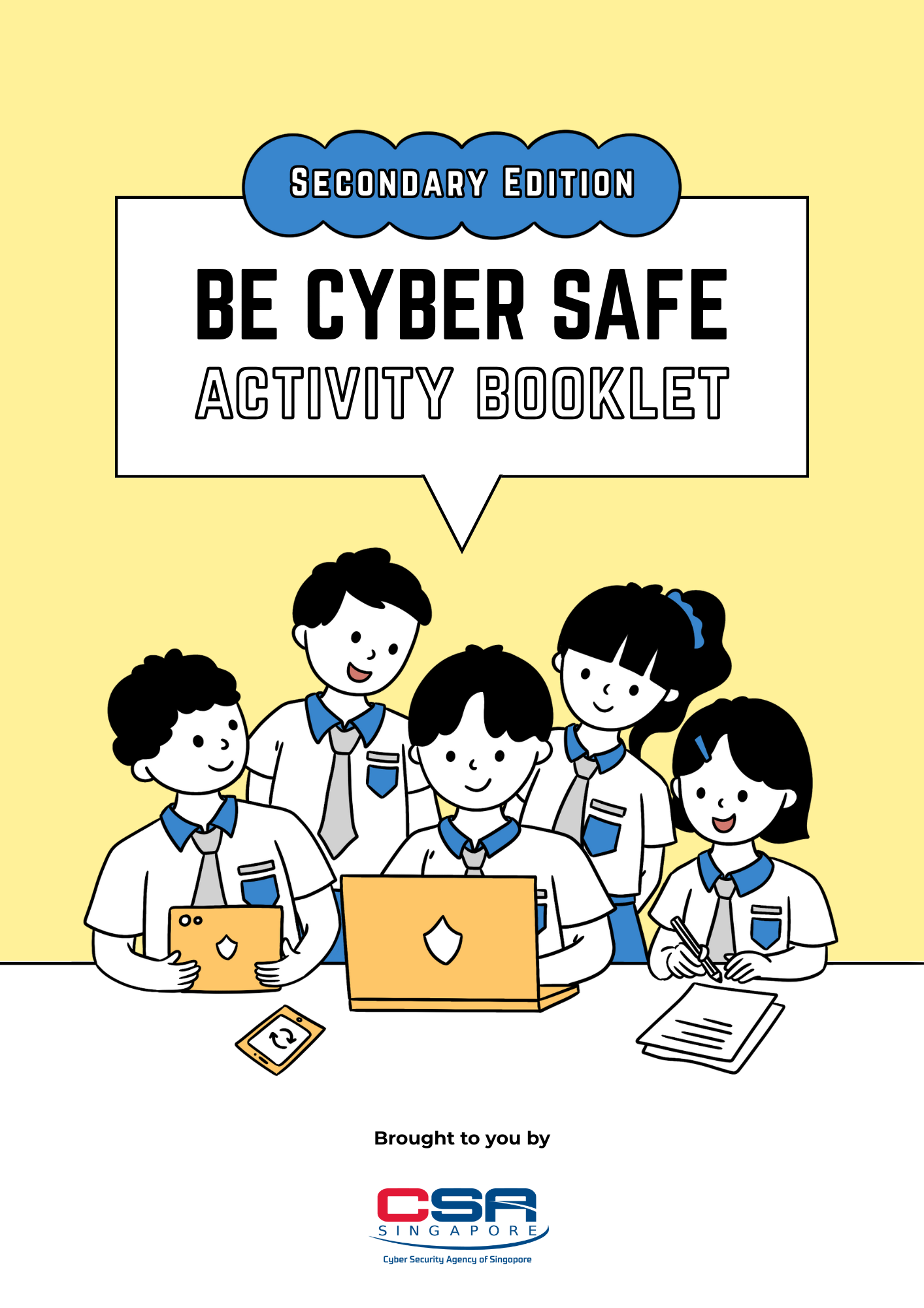 Be Cyber Safe Activity Booklet Secondary Edition